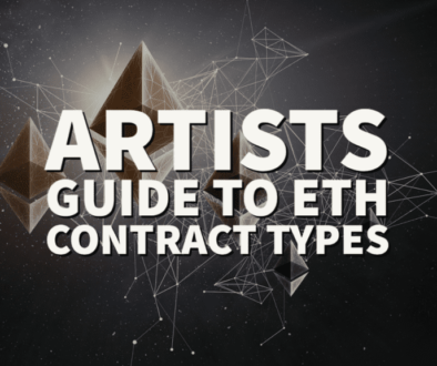 Artists Guide to ETH Contracts-1