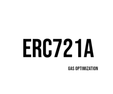 ERC 721A GAS OPTIMIZATION