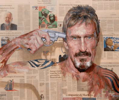 John Mcafee The Legend NFT Trevor Jones Nifty Gateway